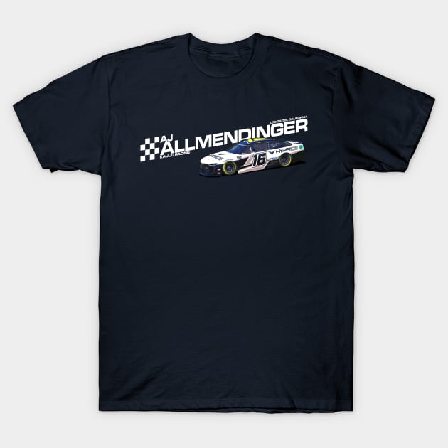 AJ Allmendinger 2021 T-Shirt by Sway Bar Designs
